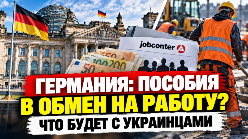 В Германии 1,4 млн человек получают пособия более пяти лет: АдГ требует обязательных работ — что будет с украинцами?