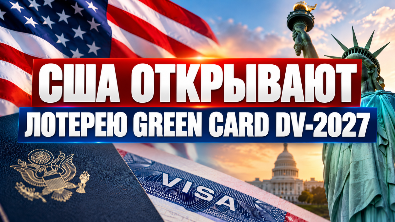 Суд США обязал открыть лотерею Green Card DV-2027: регистрация до 1 ноября, новые правила и важные ограничения
