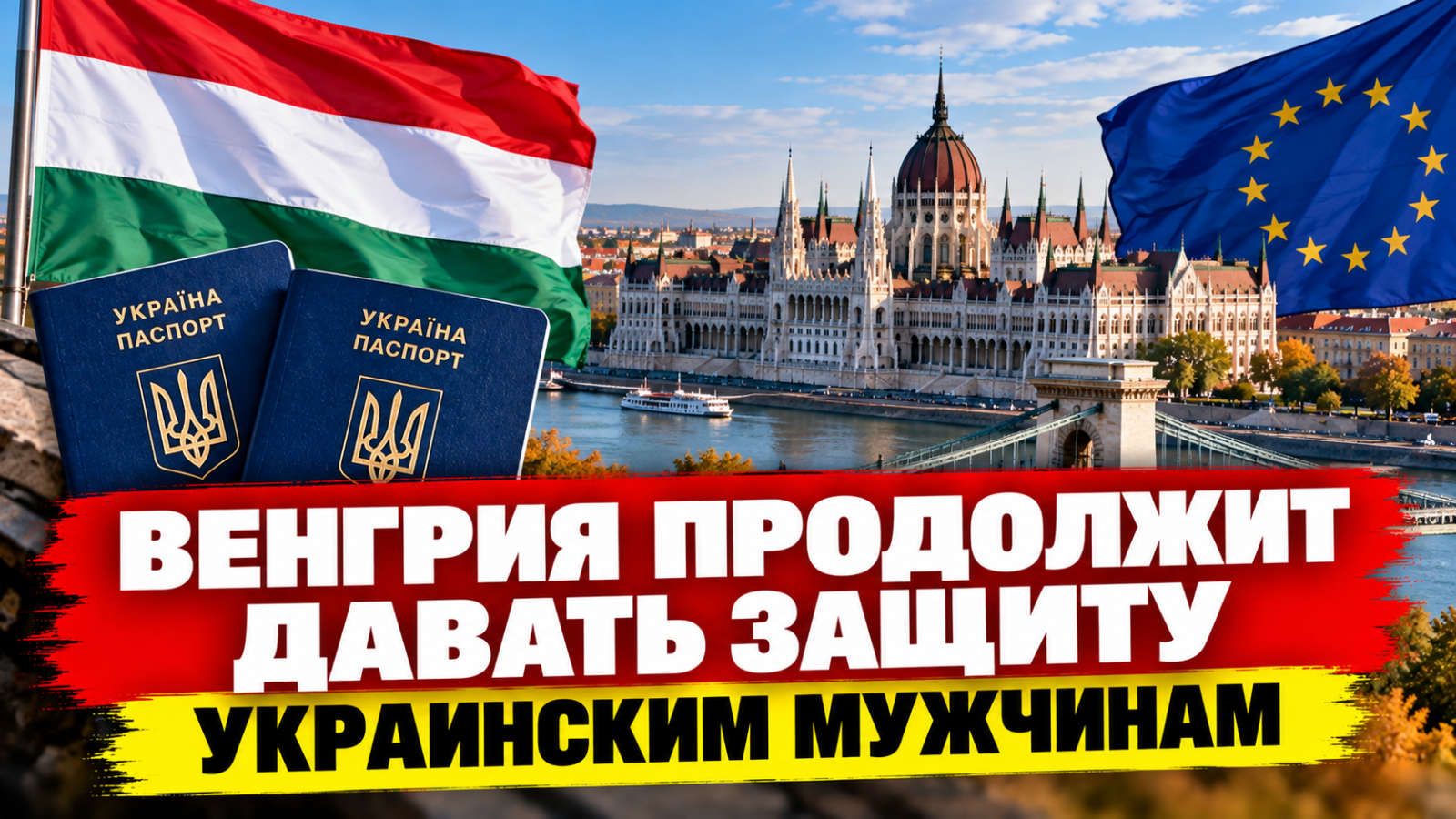 Венгрия продолжит предоставлять временную защиту украинским мужчинам: Еврокомиссия подтвердила решение